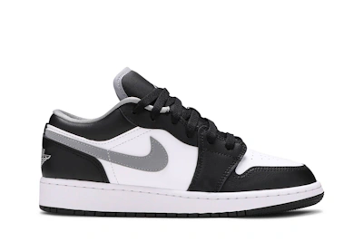 (Grade School) Air Jordan 1 Low 'Black Medium Grey' 553560-040