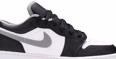 Order (Grade School) Air Jordan 1 Low 'Black Medium Grey' 553560-040