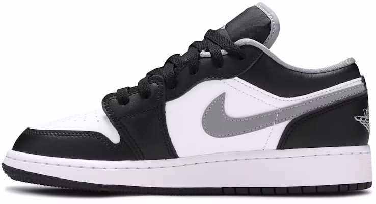 (GS) 에어 조던 1 로우 '블랙 미디움 그레이' 553560-040 Lookbook (GS) 에어 조던 1 로우 '블랙 미디움 그레이' 553560-040