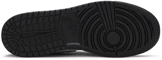 Shop (Grade School) Air Jordan 1 Low 'Black Medium Grey' 553560-040