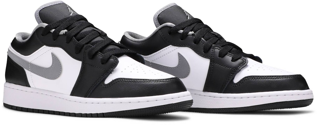 (GS) 에어 조던 1 로우 '블랙 미디움 그레이' 553560-040 Cheap (GS) 에어 조던 1 로우 '블랙 미디움 그레이' 553560-040