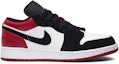 Buy (Ukuran Sekolah Rendah) Air Jordan 1 Low 'Black Toe' 553560-116