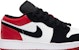 (Ukuran Sekolah Rendah) Air Jordan 1 Low 'Black Toe' 553560-116