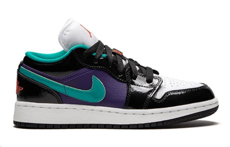Order (小學年級) Air Jordan 1 Low '黑色 Turbo 綠' 553560-035