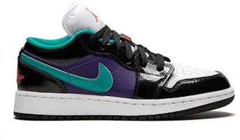 (小學年級) Air Jordan 1 Low '黑色 Turbo 綠' 553560-035 Order (小學年級) Air Jordan 1 Low '黑色 Turbo 綠' 553560-035