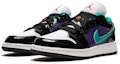 Shop (小學年級) Air Jordan 1 Low '黑色 Turbo 綠' 553560-035