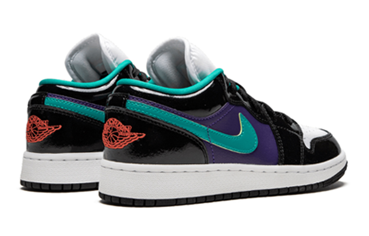Purchase (小學年級) Air Jordan 1 Low '黑色 Turbo 綠' 553560-035