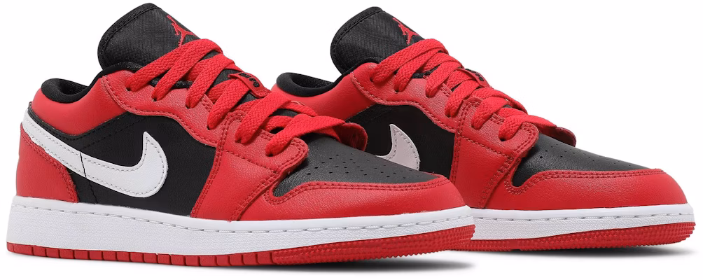 (Kanak-Kanak Sekolah) Air Jordan 1 Low 'Hitam Very Berry' 553560-061 Cheap (Kanak-Kanak Sekolah) Air Jordan 1 Low 'Hitam Very Berry' 553560-061