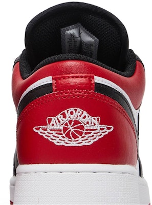 (Grade School) Air Jordan 1 Low 'Bred Toe' 553560-612 Sizing (Grade School) Air Jordan 1 Low 'Bred Toe' 553560-612