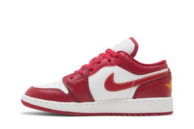 (Grade School) Air Jordan 1 Low 'Cardinal Red' 553560-607