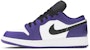 (Kanak-Kanak) Air Jordan 1 Low 'Court Purple' 2020 553560-500