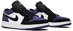 Cheap (大童) Air Jordan 1 低帮 '紫罗兰' 553560-125