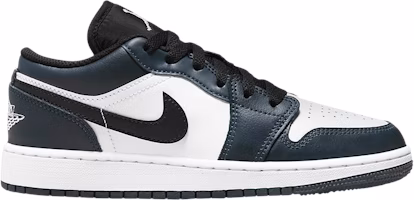 (Grade School) Air Jordan 1 Low 'Dark Teal' 553560-411 (Grade School) Air Jordan 1 Low 'Dark Teal' 553560-411