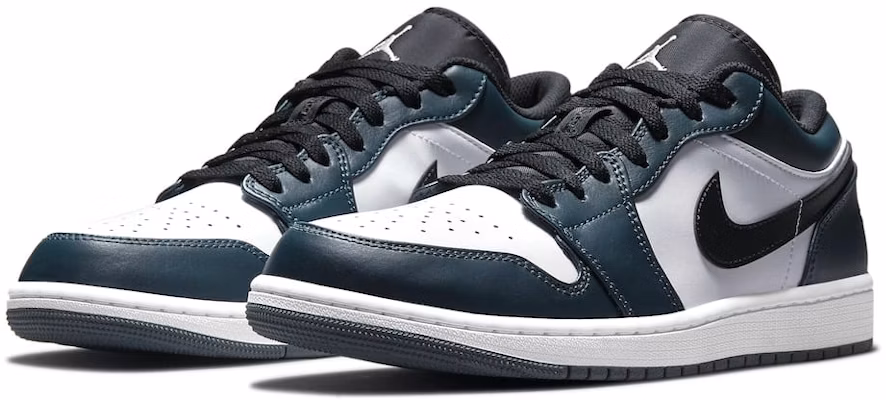 (小學) Air Jordan 1 低筒 '深青色' 553560-411 Order (小學) Air Jordan 1 低筒 '深青色' 553560-411