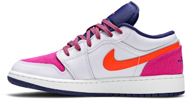 (Sekolah Dasar) Air Jordan 1 Low 'Merah Muda Api Hyper Crimson' 554723-502 Lookbook (Sekolah Dasar) Air Jordan 1 Low 'Merah Muda Api Hyper Crimson' 554723-502