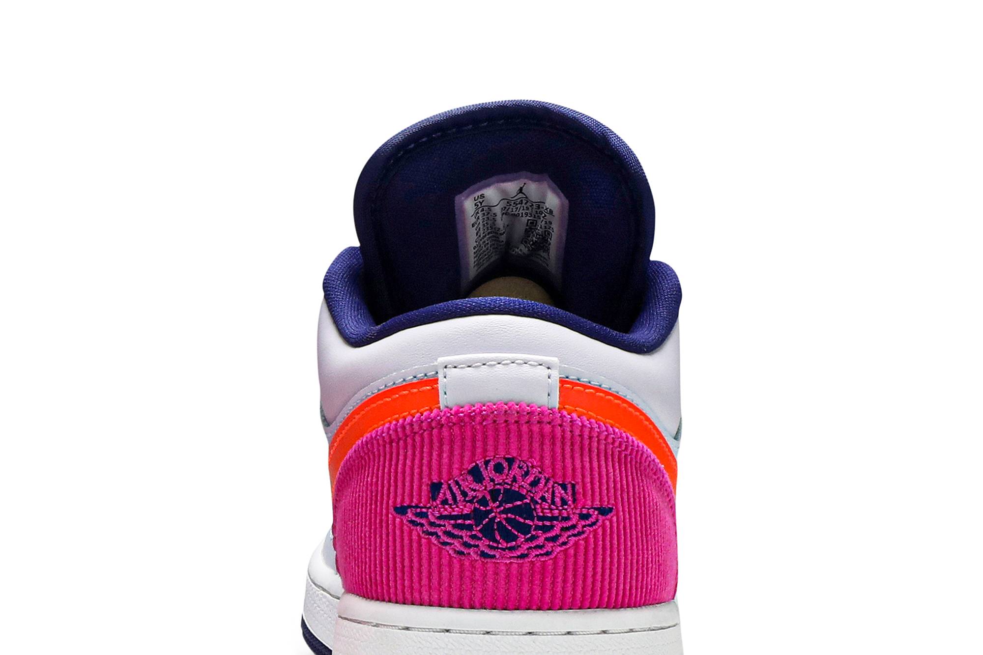 Sizing (大童款) Air Jordan 1 Low '火焰粉超红' 554723-502