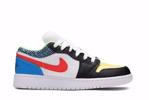 (Grade School) Air Jordan 1 Low 'Funky Patterns' DH5927-006 (Grade School) Air Jordan 1 Low 'Funky Patterns' DH5927-006