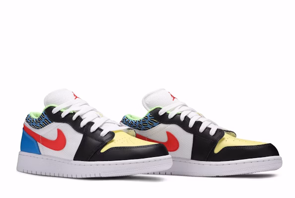 (小学) Air Jordan 1 Low '时尚图案' DH5927-006 Cheap (小学) Air Jordan 1 Low '时尚图案' DH5927-006