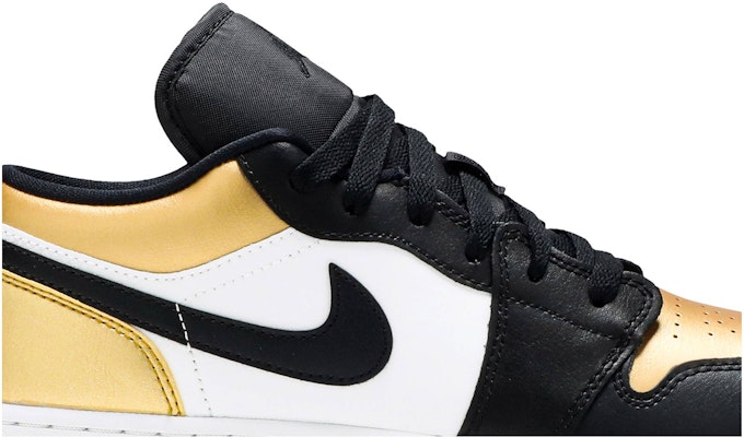 Jordan low top gold toe