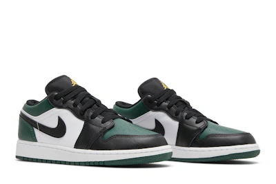 (Grade School) Air Jordan 1 Low 'Green Toe' 553560-371