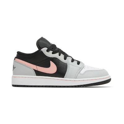 (GS) Jordan 1 Low 'Grey Fog Bleached Coral'