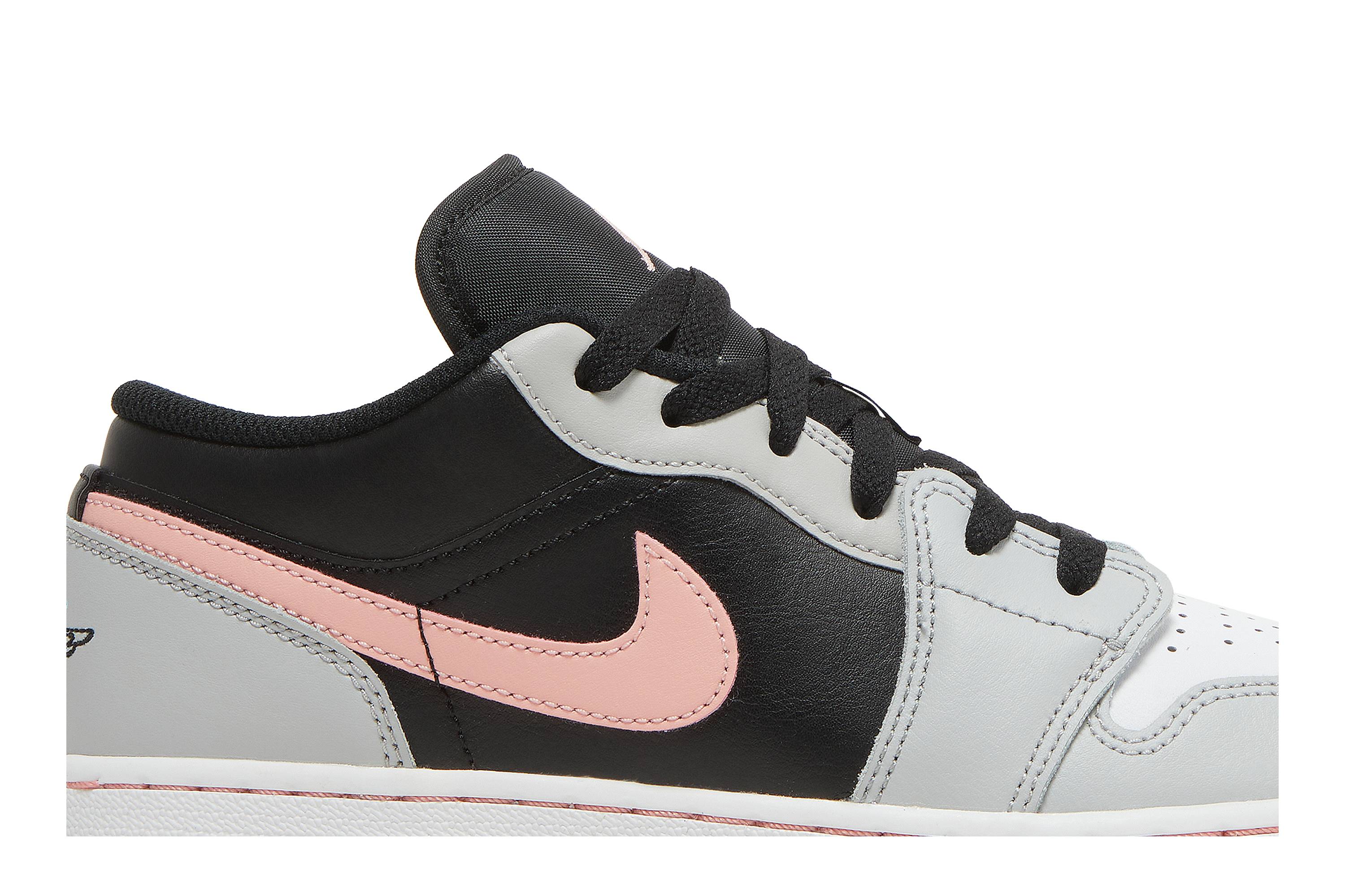 Order (Año Escolar) Air Jordan 1 Low 'Gris Niebla Coral Deslavado' 553560-062