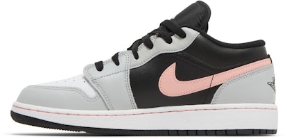 (大童款) Air Jordan 1 Low '灰霧漂白珊瑚' 553560-062 Lookbook (大童款) Air Jordan 1 Low '灰霧漂白珊瑚' 553560-062