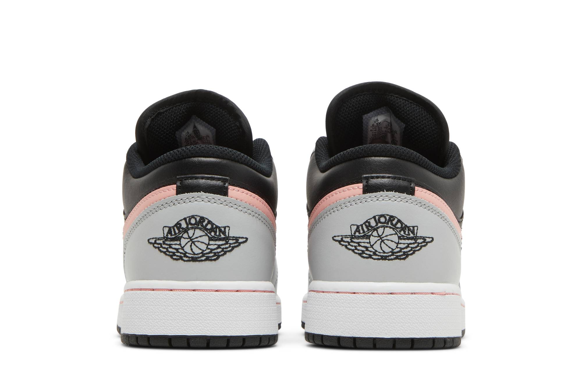 Details for (Año Escolar) Air Jordan 1 Low 'Gris Niebla Coral Deslavado' 553560-062