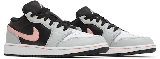 (大童款) Air Jordan 1 Low '灰霧漂白珊瑚' 553560-062 Cheap (大童款) Air Jordan 1 Low '灰霧漂白珊瑚' 553560-062