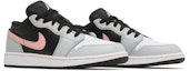 Cheap (Año Escolar) Air Jordan 1 Low 'Gris Niebla Coral Deslavado' 553560-062