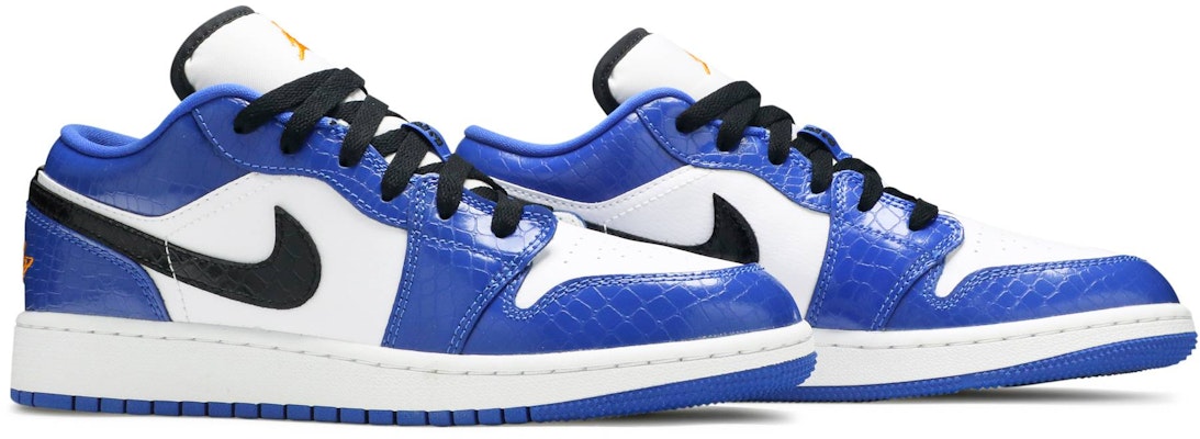 (Kanak-Kanak) Air Jordan 1 Low 'Hyper Royal' 553560-401 Cheap (Kanak-Kanak) Air Jordan 1 Low 'Hyper Royal' 553560-401