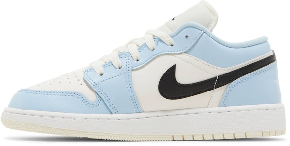 (Grade School) Air Jordan 1 Low 'Ice Blue' 554723-401 Lookbook (Grade School) Air Jordan 1 Low 'Ice Blue' 554723-401