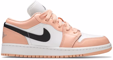 (Grade School) Air Jordan 1 Low 'Light Arctic Pink' 553560-800 (Grade School) Air Jordan 1 Low 'Light Arctic Pink' 553560-800