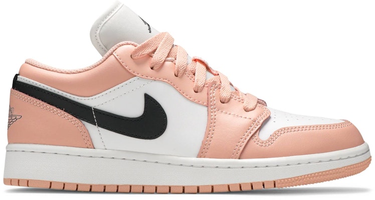 (Grade School) Air Jordan 1 Low 'Light Arctic Pink' 553560-800 Buy (Grade School) Air Jordan 1 Low 'Light Arctic Pink' 553560-800