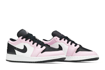(Grade School) Air Jordan 1 Low 'Light Arctic Pink' 554723-601