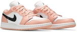 Cheap (Grade School) Air Jordan 1 Low 'Pink Arctic Cerah' 553560-800