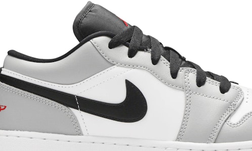 (Grade School) Air Jordan 1 Low 'Gris Humo Claro' 553560-030 Order (Grade School) Air Jordan 1 Low 'Gris Humo Claro' 553560-030