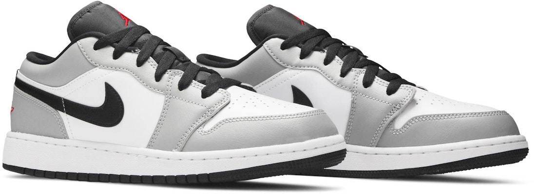(Grade School) Air Jordan 1 Low 'Light Smoke Grey' 553560-030 Cheap (Grade School) Air Jordan 1 Low 'Light Smoke Grey' 553560-030