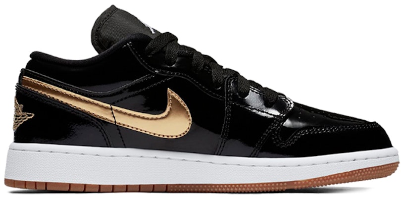 (Kanak-Kanak) Air Jordan 1 Low 'Emas Metalik' 554723-032 Order (Kanak-Kanak) Air Jordan 1 Low 'Emas Metalik' 554723-032