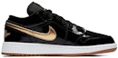 Order (Kanak-Kanak) Air Jordan 1 Low 'Emas Metalik' 554723-032