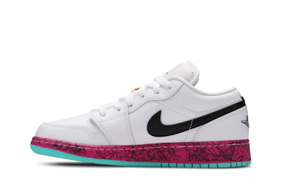 (Grade School) Air Jordan 1 Low 'Multi-Color' CV9548-100