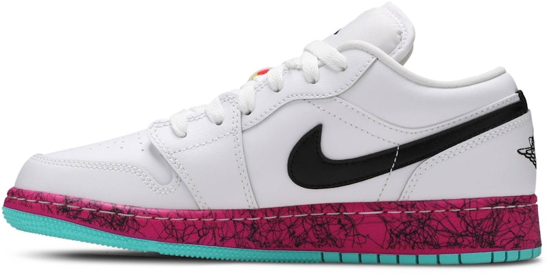 (Grade School) Air Jordan 1 Low 'Multi-Color' CV9548-100 Lookbook (Grade School) Air Jordan 1 Low 'Multi-Color' CV9548-100