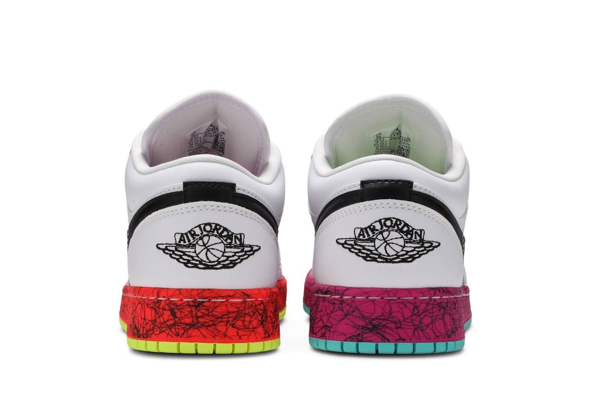 (Grade School) Air Jordan 1 Low 'Multi-Color' CV9548-100