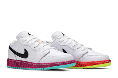 (Grade School) Air Jordan 1 Low 'Multi-Color' CV9548-100