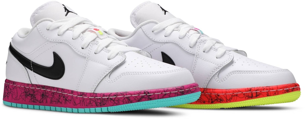 (Grade School) Air Jordan 1 Low 'Multi-Color' CV9548-100 Cheap (Grade School) Air Jordan 1 Low 'Multi-Color' CV9548-100
