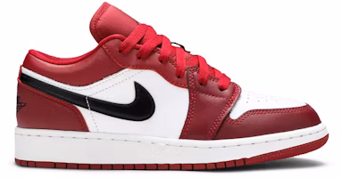 (Grade School) Air Jordan 1 Low 'Noble Red' 553560-604 (Grade School) Air Jordan 1 Low 'Noble Red' 553560-604