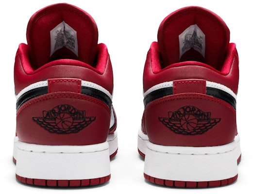 (Grade School) Air Jordan 1 Low 'Noble Red' 553560-604 Details for (Grade School) Air Jordan 1 Low 'Noble Red' 553560-604