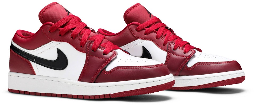 (Grade School) Air Jordan 1 Low 'Noble Red' 553560-604 Cheap (Grade School) Air Jordan 1 Low 'Noble Red' 553560-604