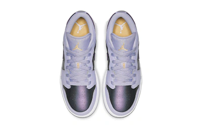 (Grade School) Air Jordan 1 Low 'Oxygen Purple' 554723-505