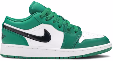 (Grade School) Air Jordan 1 Low 'Pine Green' 553560-301 (Grade School) Air Jordan 1 Low 'Pine Green' 553560-301